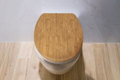 shumee Mehko zapiranje, odstranljiva straniščna deska AWD NOTRANJOST 2035 Bambly duroplast bambus