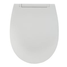 shumee Mehko zapiranje, odstranljiva straniščna deska AWD INTERIOR 1443 Bolero duroplast bela