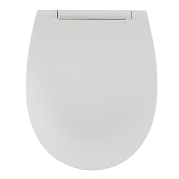 shumee Mehko zapiranje, odstranljiva straniščna deska AWD INTERIOR 1443 Bolero duroplast bela