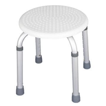 shumee AWD INTERIOR 1408 bel okrogel tuš stol za starejše