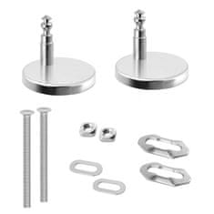 shumee Mehko zapiranje, odstranljiva straniščna deska AWD INTERIOR 1443 Bolero duroplast bela