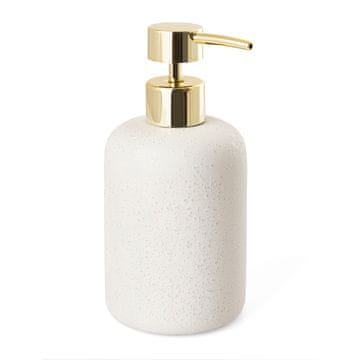 shumee Dozirnik mila 400 ml AWD INTERIOR 1912 Bonita belo zlato lončeno pohištvo