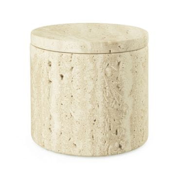 shumee Q-BATH PREMIUM DECOR 1547 kozmetična posoda travertin
