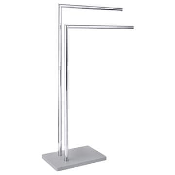 shumee Q-BATH PREMIUM DECOR 1559 srebrno držalo za brisače