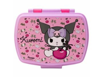 Stor Otroška plastična škatla za prigrizke Kuromi, 88374