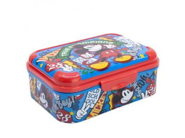 Stor Plastična škatla za prigrizke Miki Miške z zapiranjem s sponko, 81143
