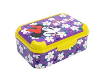 Stor Minnie Mouse plastična škatla za vlaganje s sponko, 81243