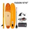Aqua Marina SUP FUSION z električno tlačilko BT-26FUPE, 10’10”, oranžna + nahrbtnik