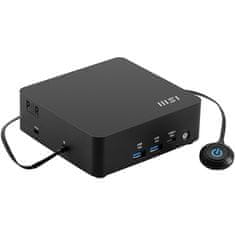 MSI Mini namizni računalnik Cubi NUC AI 1UMG-073BEU barebone Core Ultra 7 / Wi-Fi 6E + BT / 2x2.5Gbps (črn)