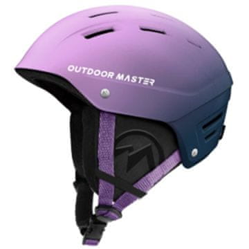 Outdoor master Smučarska čelada Kelvin II, Pink Purple Gradient