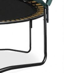 Aga SPORT EXCLUSIVE Trampolin 500 cm Temno zelena + zaščitna mreža + lestev