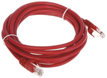 Delta PAČILNI KABEL RJ45/3.0-RDEČ 3.0 m