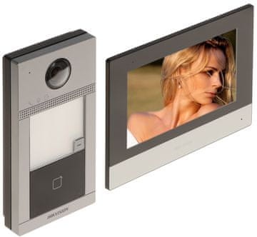 shumee DS-KIS604-S(C) Hikvision KOMPLET ZA VIDEO DOMOFONSKO KAMERO