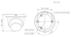 Dahua IPC-HDW2249TM-S-IL-0280B WizSense IP kamera - 1080p 2,8 mm Dahua