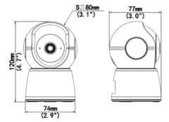 Uniview NOTRANJA IP KAMERA UHO-S2E Wi-Fi - 1080p 4 mm