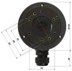 Hikvision NOSILEC ZA KAMERO DS-1280ZJ-XS (ČRNA)