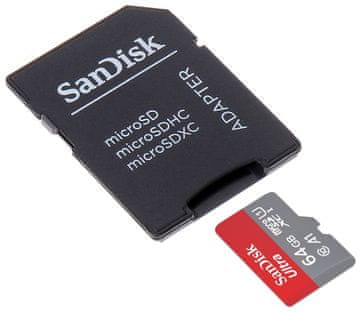 shumee SANDISK SD-MICRO-10/64-SAND 64 GB POMILNIŠKA KARTICA