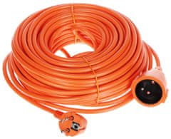 PODALJŠEK Z OZEMLJITVIJO PS-3X1,5-30M/ORANŽEN 30m