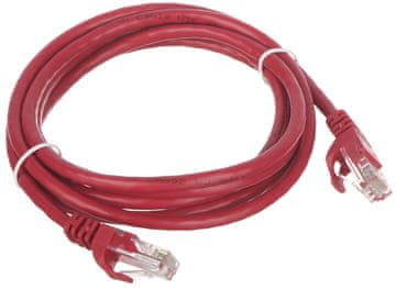shumee PAČILNI KABEL RJ45/1,8-RDEČ 1,8 m