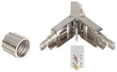 ZAŠČITLJENI MODULARNI VTIČ RJ45/FTP7-ROČNI