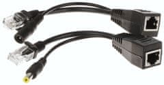 NAPAJALNI ADAPTER S ZVITIM PARICAMI POE-UNI-B