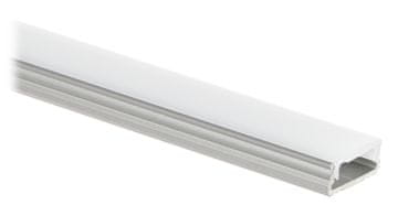 shumee PROFIL S SENČNIKOM ZA LED TRAKOVE PR-LED/SA/2M NADOMETNI, SREBRN