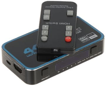 shumee VIDEO STIKALO HDMI-SW-4/1-2.0