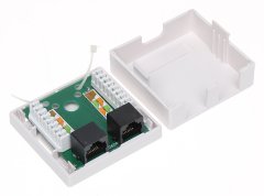 DVOJNA VTIČNICA RJ45-2G2