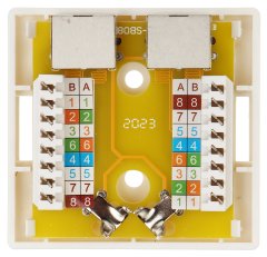 DVOJNA VTIČNICA RJ45-2G5/6
