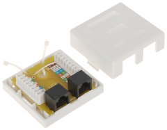 DVOJNA VTIČNICA RJ45-2G1/6