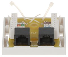 DVOJNA VTIČNICA RJ45-2G1/6
