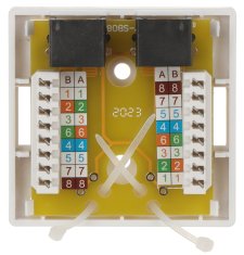 DVOJNA VTIČNICA RJ45-2G1/6