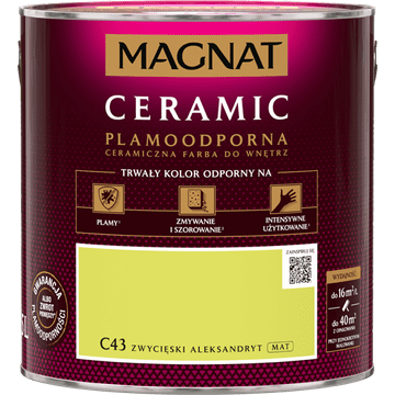 shumee MAGNAT CERAMIC KERAMIČNA STENSKA BARVA VICTORIOUS ALEXANDRITE C43 2,5 L