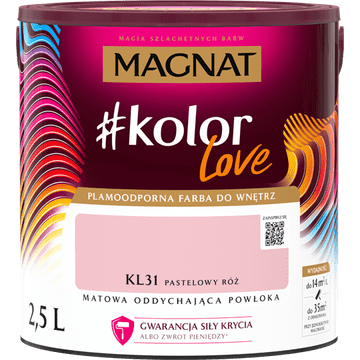 Magnat #kolorLove KL31 pastelno roza 2,5 l