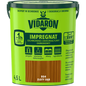 shumee VIDARON VRTNA IMPREGNACIJA ANTRACIT HRAST R04 4,5 L