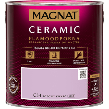 shumee Magnat keramični roza kremen C34 2,5 l
