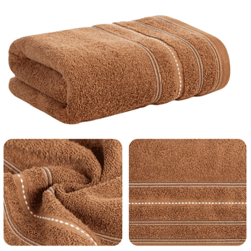 shumee EUROFIRANY DEBELOSTNA BRISAČA VENTO KOPALNICA SPA HOTEL HORECA 50X90CM MEDENA