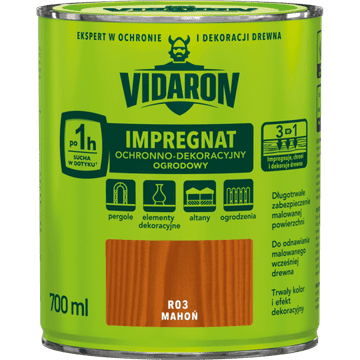 shumee VIDARON VRTNA IMPREGNACIJA MAHAGONIJEV R03 0,7 L