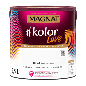 Magnat #kolorLove KL41 ledeno bela 2,5 l