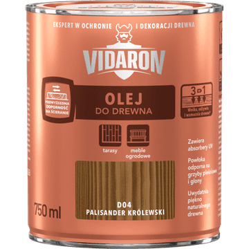 shumee Vidaron Royal Palisander Wood Oil D04 0,75 l