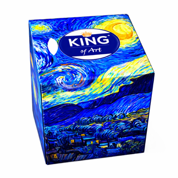 shumee KING of Art 3-slojni robčki, škatla 56 kosov