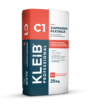 shumee KLEIB C1 LEPILO ZA LEPLJENJE STIROPORNATIH PLOŠČ 25 KG