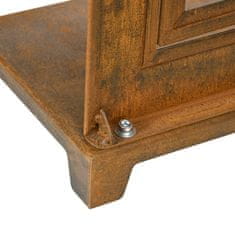 Homestar Okrasno okno 55x19x80 cm rjavo