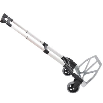 Homestar Zložljiv ročni voziček 41x385x100 cm črne barve