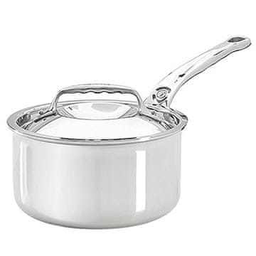 de Buyer Lonec, 3746.20 AFFINITY, saucepan, lid, stainless steel, stainless steel handle, diameter 20 cm, volume 3.3 L