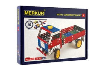 Merkur 4, 609 delov, 40 modelov