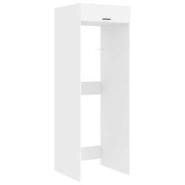 Vidaxl Omara za pralni stroj Bela 67,5 x 68 x 200 cm Konstruiran les