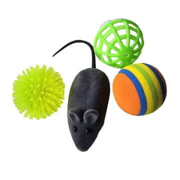 Mešanica igrač za mačke (4 kosi)