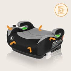 Lionelo Luuk Fix i-Size avtosedež, 125-150 cm, siv