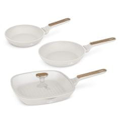 Berlingerhaus Komplet ponev s titanovo prevleko BH-8323 3 pcs Sahara Nordic Collection